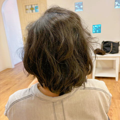 自毛デビュー