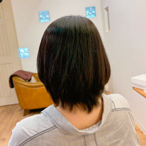 自毛デビュー